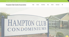 Desktop Screenshot of hamptonclubnj.com